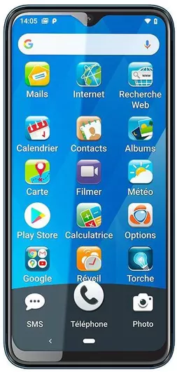 Ordissimo LeNumero2 4G 4GB 64GB Μπλε