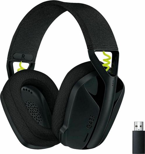 Gaming Headset Logitech G435 Lightspeed Ασύρματο Over Ear με Σύνδεση USB / Bluetooth