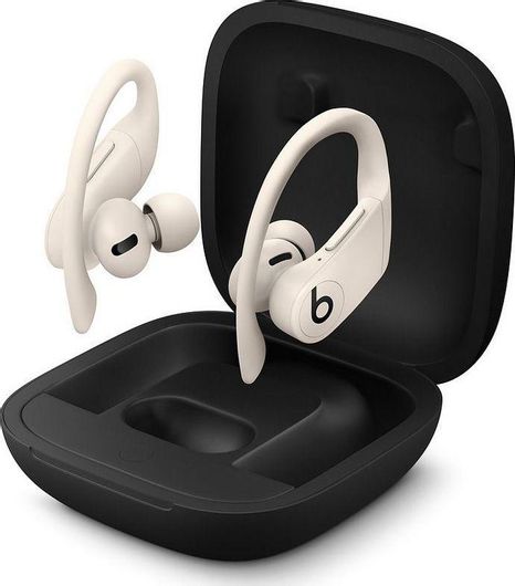 Beats Powerbeats Pro In-ear Bluetooth Handsfree Ακουστικά με Αντοχή στον Ιδρώτα & Θήκη Φόρτισης Ivory