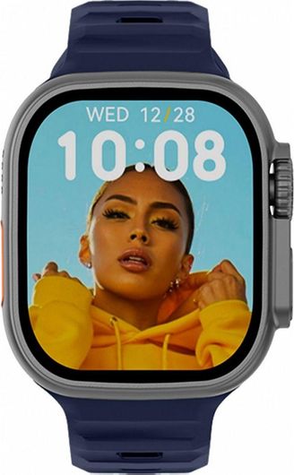 Smartwatch DAS.4 SU08 με Παλμογράφο Μπλε / Μαύρο