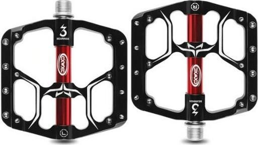 Πετάλια Ποδηλάτου CXWXC CX-V15 Αλουμινίου Μαύρο