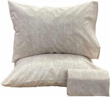 Μαξιλαροθήκες Linea Home Noble 48x68cm Σετ 2τμχ Εκρού N2