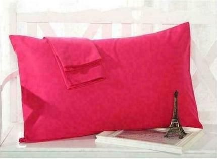 Μαξιλαροθήκες Σετ Linea Home με Φάσα 52x72cm Φούξια