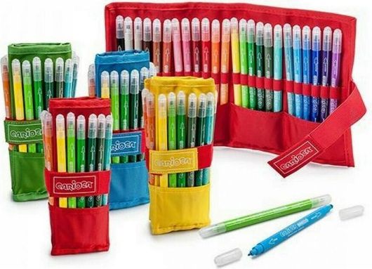 Carioca 12676 Birello Κασετίνα Βαρελάκι με 1 Θήκη Διάφορα Χρώματα