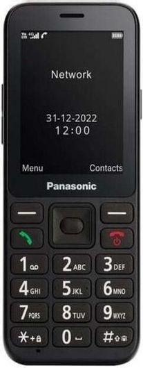 Κινητό Panasonic KX-TU250 Dual SIM με Μεγάλα Κουμπιά Μαύρο