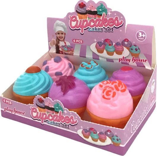 Παιδικό Σετ Cup Cake 6τμχ για 3+ Ετών
