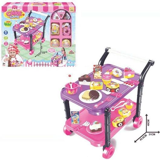 Παιχνίδι Μινιατούρα Καρότσι Σερβιρίσματος