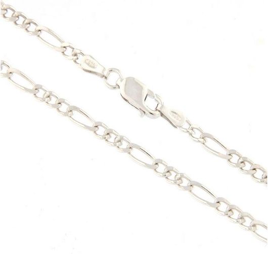 Αλυσίδα Λαιμού 925Forever FIG 80 3+1 RH από Ασήμι 925 Φίγκαρο 60cm