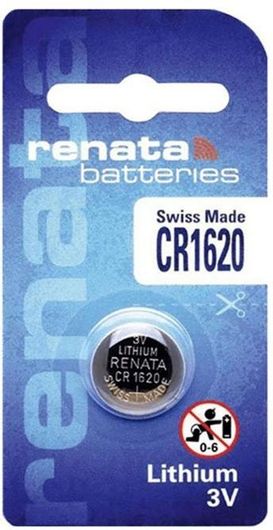 Μπαταρίες Λιθίου Renata CR1620 3V 1τμχ