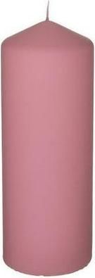 Κερί Inart Διακοσμητικό Ροζ 8x20cm