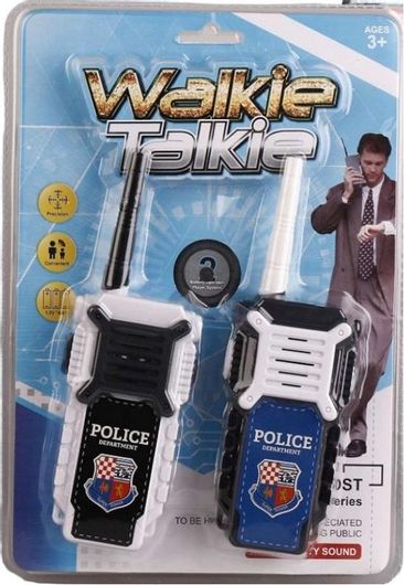 Παιχνίδι Μινιατούρα Walkie Talkie Police για 3+ Ετών
