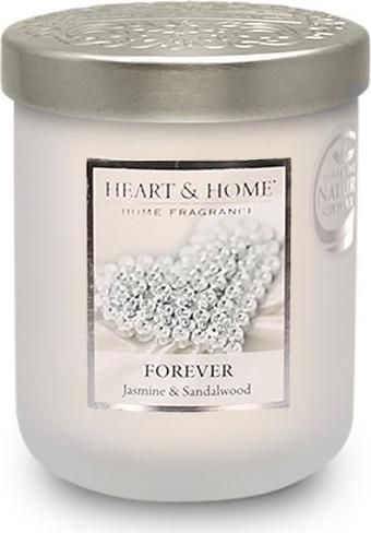 Κερί Heart & Home Αρωματικό Σόγιας σε Βάζο Forever 340gr