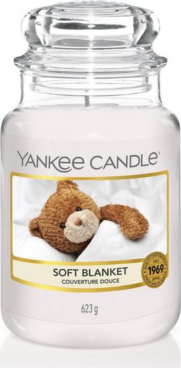 Κερί Yankee Candle Αρωματικό σε Βάζο Soft Blanket 623gr