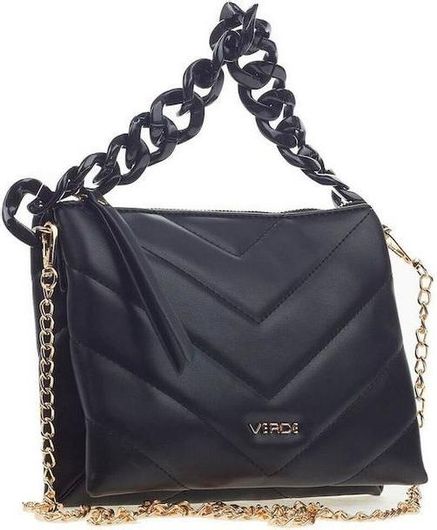 Γυναικεία Τσάντα Ώμου Verde Μαύρο