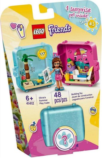 Lego Friends: Olivia's Summer Play Cube για 6+ Ετών #41412
