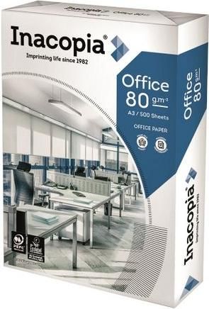 Χαρτί Εκτύπωσης Inacopia Office A4 80gr / m² 500 Φύλλα