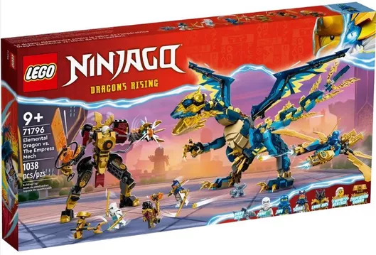 Lego Ninjago Elemental Dragon vs. The Empress Mech για 9+ Ετών #71796