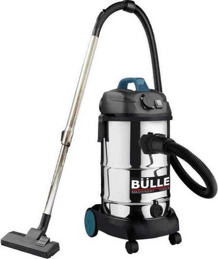 Σκούπα Υγρών / Στέρεων Bulle 1600w 30l Inox