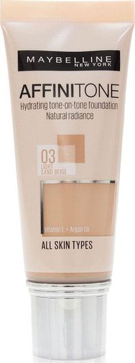 Maybelline Affinitone Liquid Make Up 03 Light Sand Beige 30ml