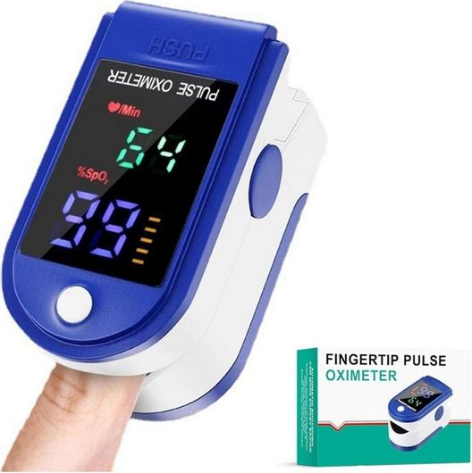 Mobiak Παλμικό Οξύμετρο Δακτύλου Λευκό