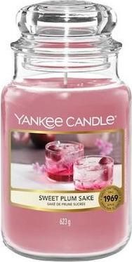 Κερί Yankee Candle Αρωματικό σε Βάζο Sweet Plum Sake 411gr