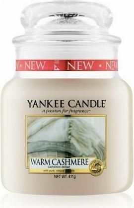 Κερί Yankee Candle Αρωματικό σε Βάζο Warm Cashmere 411gr
