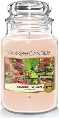Κερί Yankee Candle Αρωματικό σε Βάζο Tranquil Garden 411gr