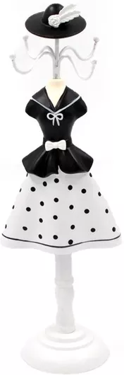 Μπιζουτιέρα Σταντ Σουλιώτης Μπούστο Ξύλινη / Μεταλλική Φόρεμα