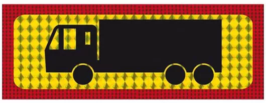 Πινακίδα Φορτηγού Auto Gs Λαμαρίνα Π.Α.403