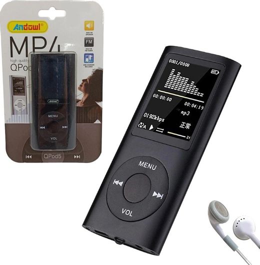 MP4 Player Andowl QPOD5 με Οθόνη 1.8" Μαύρο