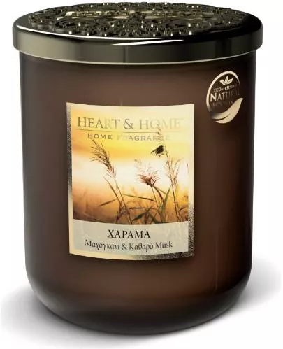 Κερί Heart & Home Αρωματικό Μεγάλο Χάραμα 2769510217