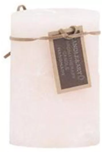 Κερί 7x7x10cm Μπεζ