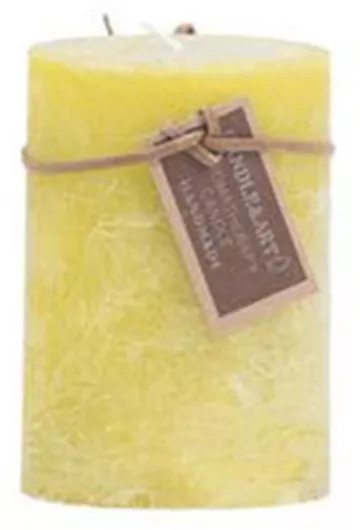 Κερί 7x7x10cm Λαχανί