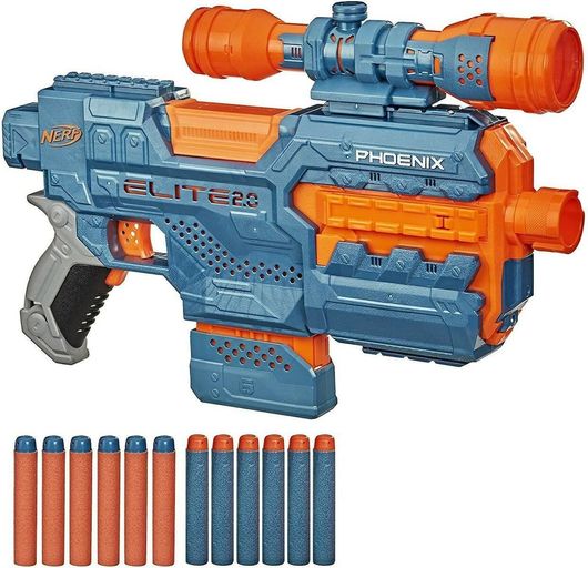 Nerf Hasbro Εκτοξευτής Phoenix CS 6 Elite 2.0 για 8+ Ετών