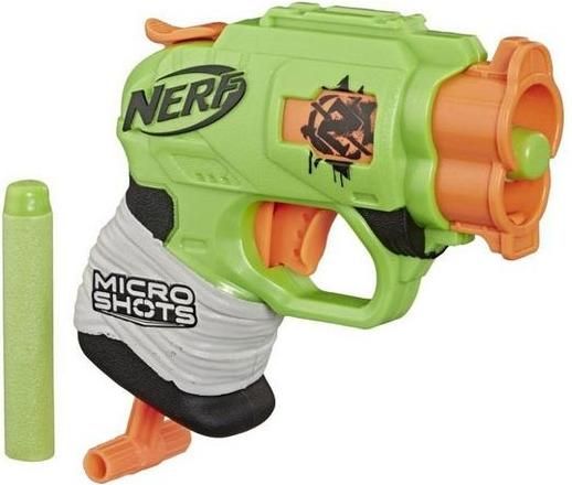 Nerf Hasbro Εκτοξευτής MicroShots Zombie Strike για 8+ Ετών