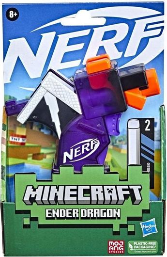 Nerf Hasbro Εκτοξευτής Ender Dragon Minecraft για 8+ Ετών