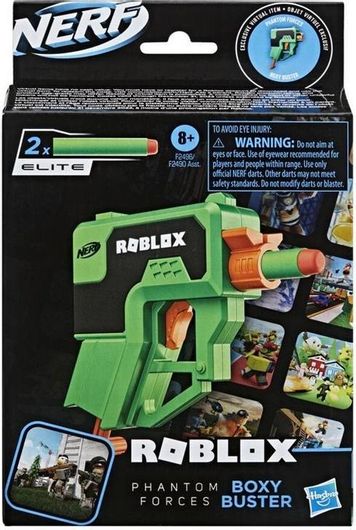 Nerf Hasbro Εκτοξευτής Phantom Forces Boxy Buster Roblox για 8+ Ετών