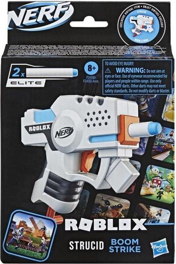Nerf Hasbro Εκτοξευτής Strucid Boom Strike Roblox για 8+ Ετών