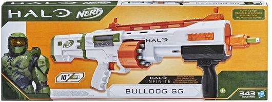 Nerf Hasbro Εκτοξευτής Halo Dart Blaster Ritter Bulldog Sg για 8+ Ετών