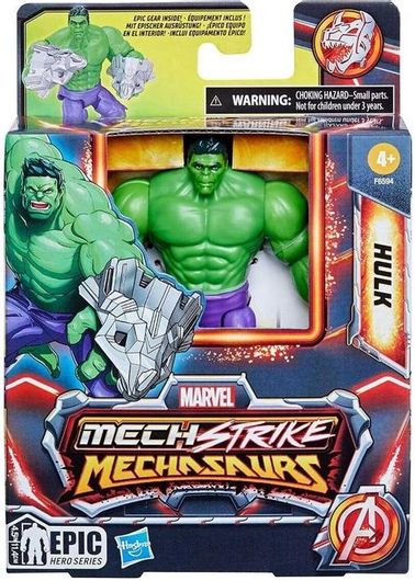 Action Figure Marvel Avengers Marvel Mech Strike Mechasaurus-Hulk για 4+ Ετών 11.4cm