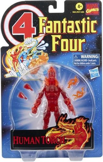Action Figure Fantastic Four: Retro Collection The Human Torch για 4+ Ετών 15cm