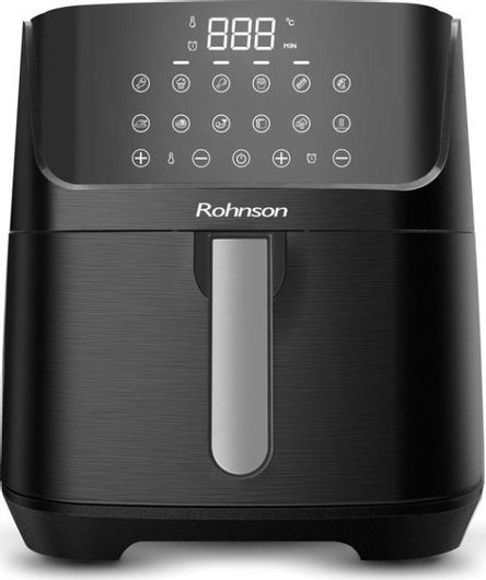 Φριτέζα Αέρος Rohnson R-2843 με Αποσπώμενο Κάδο 7lt Μαύρο