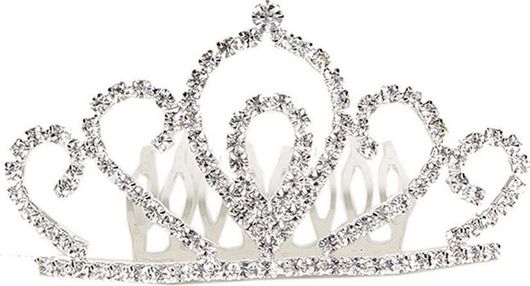 Νυφικό Χτενάκι Μαλλιών Ro-ro Accessories Κορώνα 4 / 4cm