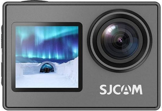 Action Camera Sjcam SJ4000 Dual Screen Full HD 1080p Υποβρύχια με Θήκη με Οθόνη 1.5" Μαύρο