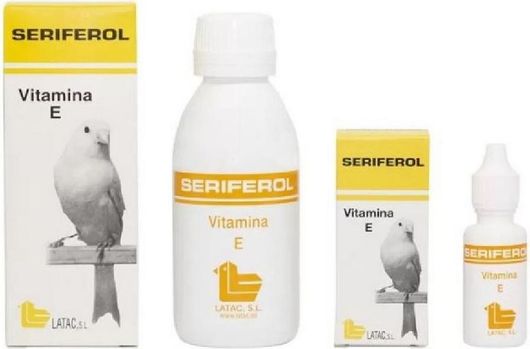 Συμπλήρωμα Διατροφής Πτηνών Latac Ύγρο Βιταμίνη Ε Seriserol 20ml