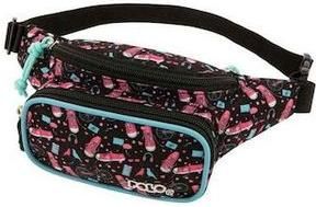 Παιδική Τσάντα Polo Μέσης Μαύρο 24x4x12cm