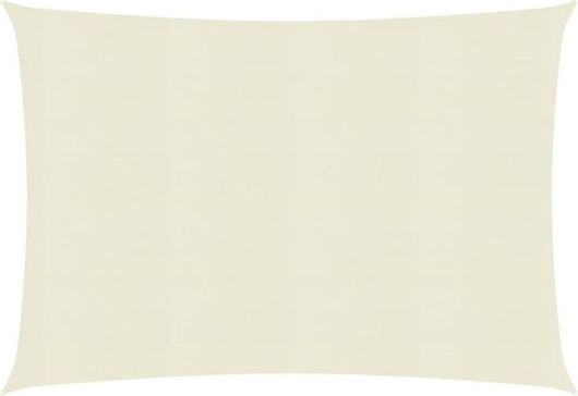 Πανί Σκίασης vidaXL Εκρού 2.5x3.5m 160gr / m²