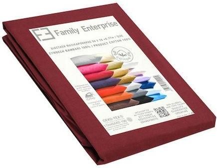 Μαξιλαροθήκη Family Enterprise 50x70cm Μπορντό