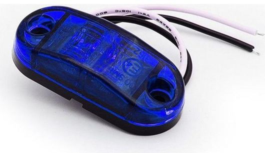 Φως Όγκου Φορτηγού 17564 LED 24V IP66 1τμχ Μπλε