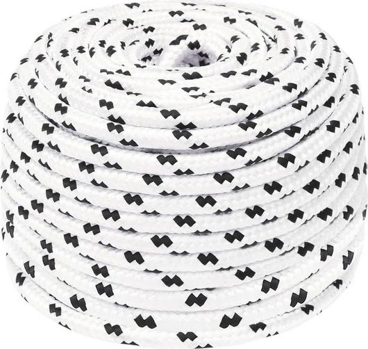 Σχοινί vidaXL Στριφτό 6mm 100m Πολυεστερικό